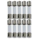 KIT 10 FUSIVEL PARA FILTRO LINHA VIDRO PEQUENO 5A 5x20