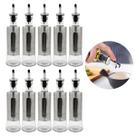 Kit 10 Galheteiro Porta Azeite Vinagre Com Bico Dosador 300ml