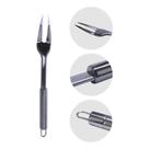 Kit 10 Garfo Para Servir Em Aço Inox sf 31CM UAS056 Kit 10 Garfo Para Servir Em Aço Inox sf 31CM UAS056