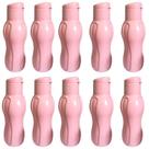 Kit 10 Garrafa Squeeze Garrafinha de Água 650ml Plástica Academia Livre de BPA Estilo Tupperware ECO