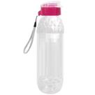 Kit 10 Garrafas Squeeze Para Bebidas Com Alça 600ml