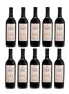 Kit 10 Garrafas Vinho Tinto Suave Bordô Vinícola Masotti
