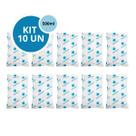 Kit 10 Gelo Gel Bolsa Artificial Reutilizável Flexível Compressa 500g