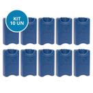 Kit 10 Gelo Placa Gel Artificial Reutilizável Rígido 100ml