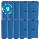 Kit 10 Gelo Placa Gel Artificial Reutilizável Rígido 500ml