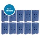 Kit 10 Gelo Placa Gel Artificial Reutilizável Rígido 700ml Kit 10 Gelo Placa Gel Artificial Reutilizável Rígido 700ml