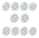 Kit 10 Grades De Ventilação Plástica 150mm Para Exaustor