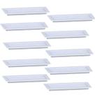 Kit 10 Grades Ventilação Retangular Encaixe 26x9,5cm Exaus