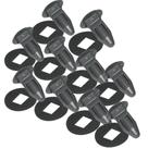 Kit 10 Grampo Fixacao Parachoque Traseiro Jahu Corsa vectra Kit1073