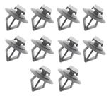 Kit 10 grampo presilha forro da porta fiat uno fiorino elba