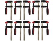 Kit 10 Grampos P/ Carpinteiro Tipo Sargento 150x50x210mm Onetools Kit 10 Grampos P/ Carpinteiro Tipo Sargento 150x50x210mm Onetools