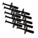 Kit 10 Grampos Parachoque Dianteiro Jahu Astra celta corsa vectra Jh073311kit