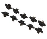 Kit 10 grampos presilha soleira astra 1999 2000 2001 2002 2003 2004 2005 2006 2007 2008 2009 2010 2011