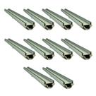 Kit 10 Grelha Invisivel Rebaixada 3277X10GDA para Caixa de Coleta Agua Pluvial Bege GDA Industria