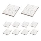 Kit 10 Grelha Quadrada 150mm Fecho C Moldura Jackwal