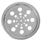 Kit 10 Grelha Redonda em Aço Inox com Caixilho Ø15cm Astra