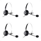 Kit 10 Headsets Oex HS101 RJ09 Call Center Preto Kit 10 Headsets Oex HS101 RJ09 Call Center Preto