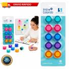 Kit 10 Ímãs Coloridos Redondos Imã Geladeira Quadro Foto Mural Metálico Recados Anotações Superfícies Magnéticas Sua Rotina Mais Organizada e Visível Kit 10 Ímãs Coloridos Redondos Imã Geladeira Quadro Foto Mural Metálico Recados Anotações Superfícies Magnéticas Sua Rotina Mais Organizada e Visível