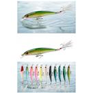 Kit 10 Iscas Artificiais Peixe Grande Pescarias Lazer