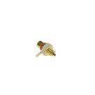 Kit 10 Jack Rca Painel Gold Branco/Vermelho Kit 10 Jack Rca Painel Gold Branco/Vermelho