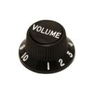 Kit 10 Knob Preto Volume Guitarra Stratocaster - Dolphin