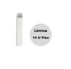 Kit 10 Lâminas 14 U Flex Agulha Micropigmentação Kit 10 Lâminas 14 U Flex Agulha Micropigmentação