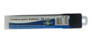 Kit 10 Laminas Estilete Larga 18mm Brasfort Original