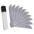 Kit 10 Lâminas Largas 18mm Para Estilete Profissional