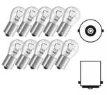 Kit 10 Lampada 1 Polo Halogena Transparente Re Freio 12V 21W Kit 10 Lampada 1 Polo Halogena Transparente Re Freio 12V 21W