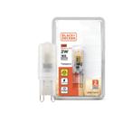 Kit 10 Lampada Bipino Halopin G9 Fosca 2w Branco Quente 2400K Bivolt