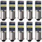 Kit 10 Lampada Canbus Ba9s T4w H6W 69 Iluminação Branca Tipo de Conector:BA9S