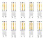 Kit 10 Lampada De Led Halopim G9 7w Lustres Arandelas