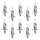 Kit 10 Lâmpada H1 Farol Alto Baixo Neblina 55w Carro 12v