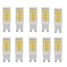 Kit 10 Lâmpada Halopin Led G9 5w Lustres E Pendentes Bivolt BRANCO QUENTE