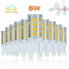 Kit 10 Lâmpada Halopin Led G9 5w Lustres E Pendentes Bivolt