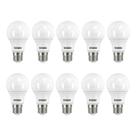 Kit 10 Lâmpada Led 9w Bulbo Soquete E27 Bivolt 4000k - Taschibra