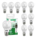Kit 10 Lâmpada Led 9w Luz Morna Branco Neutro 4000k Taschibra Kit 10 Lâmpada Led 9w Luz Morna Branco Neutro 4000k Taschibra