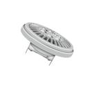 Kit 10 lampada led ar111 8,5w 12v 24 3000k g53 osram 7011415