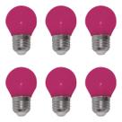 Kit 10 Lâmpada Led Bolinha 3w Coloridas Varal Bivolt Ctb