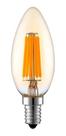 KIT 10 Lâmpada Led Filamento Vela Retrô 220V/ E14