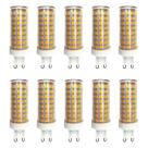 Kit 10 Lâmpada Led Halopim G9 12w 88 Leds Para Lustre Arandela