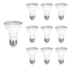 Kit 10 Lâmpada Led Par20 7w E27 Lumanti Cor da Luz:3000K - Branco Quente