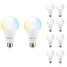 Kit 10 Lâmpada Led Smart WI-FI