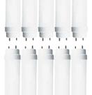 Kit 10 lampada led tubolar t8 09w 60cm 6500k avant ourolux