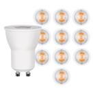 Kit 10 Lâmpada Mini Dicróica Stella Mr11 STH8513/30 Eco 3W 3000K 36º Gu10 Bivolt