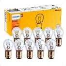 Kit 10 Lâmpada Sinalização P21/5W Standard Philips 12V