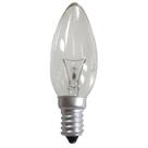 Kit 10 Lâmpada Vela 40w Rosca E-12 Incandescente Clara 127v