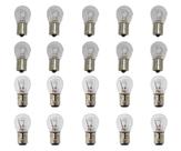 Kit 10 lampadas 1 polo e 10 lampadas 2 polos cor amarelo