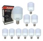 Kit 10 Lâmpadas 20w Avant Bulbo LED Bivolt 6500k Branco Frio