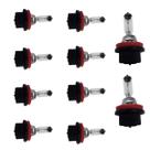 Kit 10 Lâmpadas De Farol H8 35W 12V